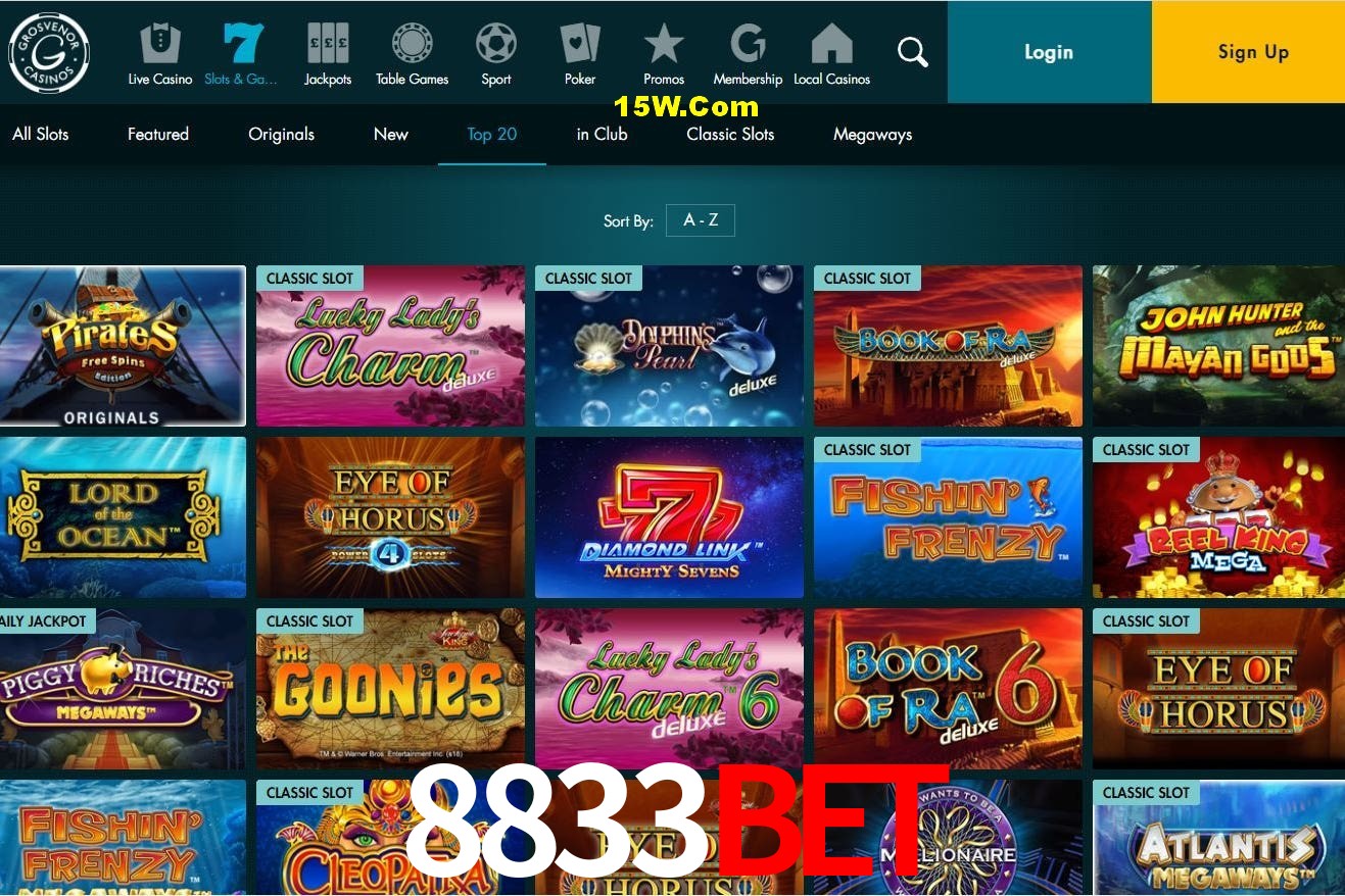 Games Directory 8833Bet